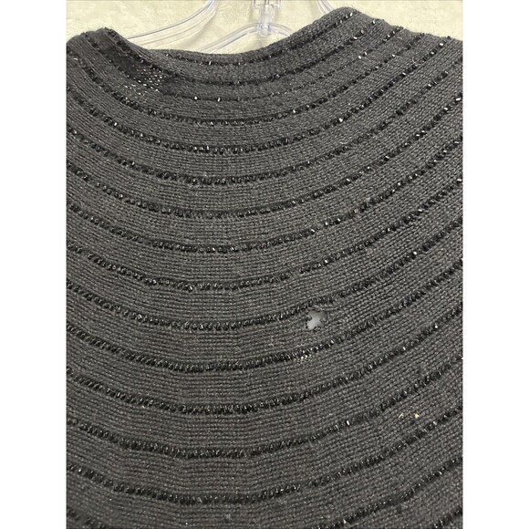 Ralph Lauren Black Label Cardigan Beaded Sweater Art Deco Clasp Women's Large - Picture 10 of 16
